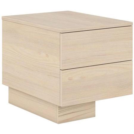 Тумба приставная Era JR201DX (ясень наварра, 590х900х480 мм, 2 ящика)